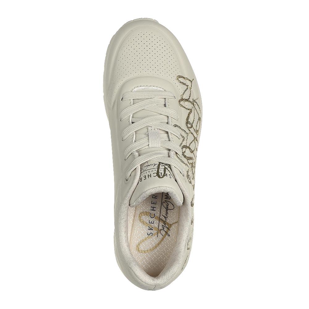 QVC Skechers Sneakers Uno - Golden Heart Con Cuori Dorati Decorativi