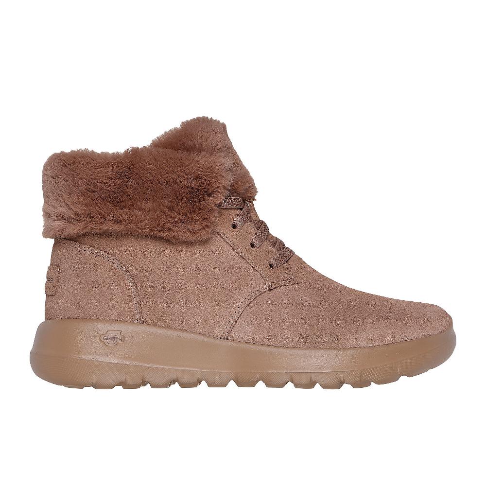 QVC Skechers Stivaletti In Pelle On-The-Go Joy Con Soletta Goga Mat