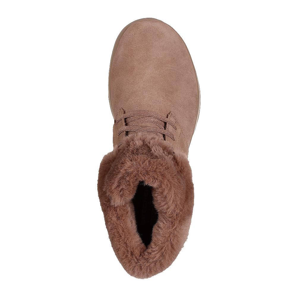 QVC Skechers Stivaletti In Pelle On-The-Go Joy Con Soletta Goga Mat