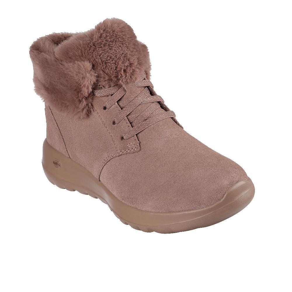 QVC Skechers Stivaletti in pelle On-The-Go Joy con soletta Goga Mat
