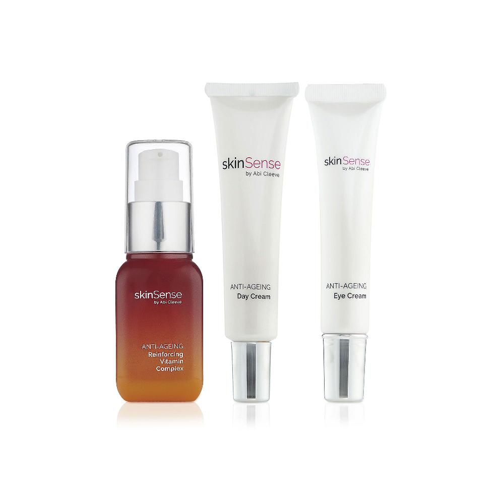 QVC SkinSense trattamenti cosmetici viso e occhi 3pz
