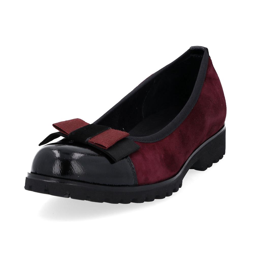QVC Soffice Sogno Ballerine In Pelle Scamosciata Con Tacco 3 Cm