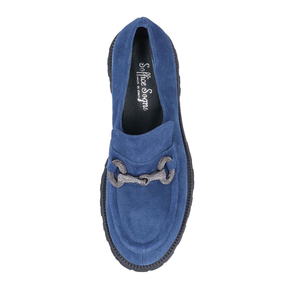 QVC Soffice Sogno Mocassini In Pelle Con Morsetto Tacco 5cm