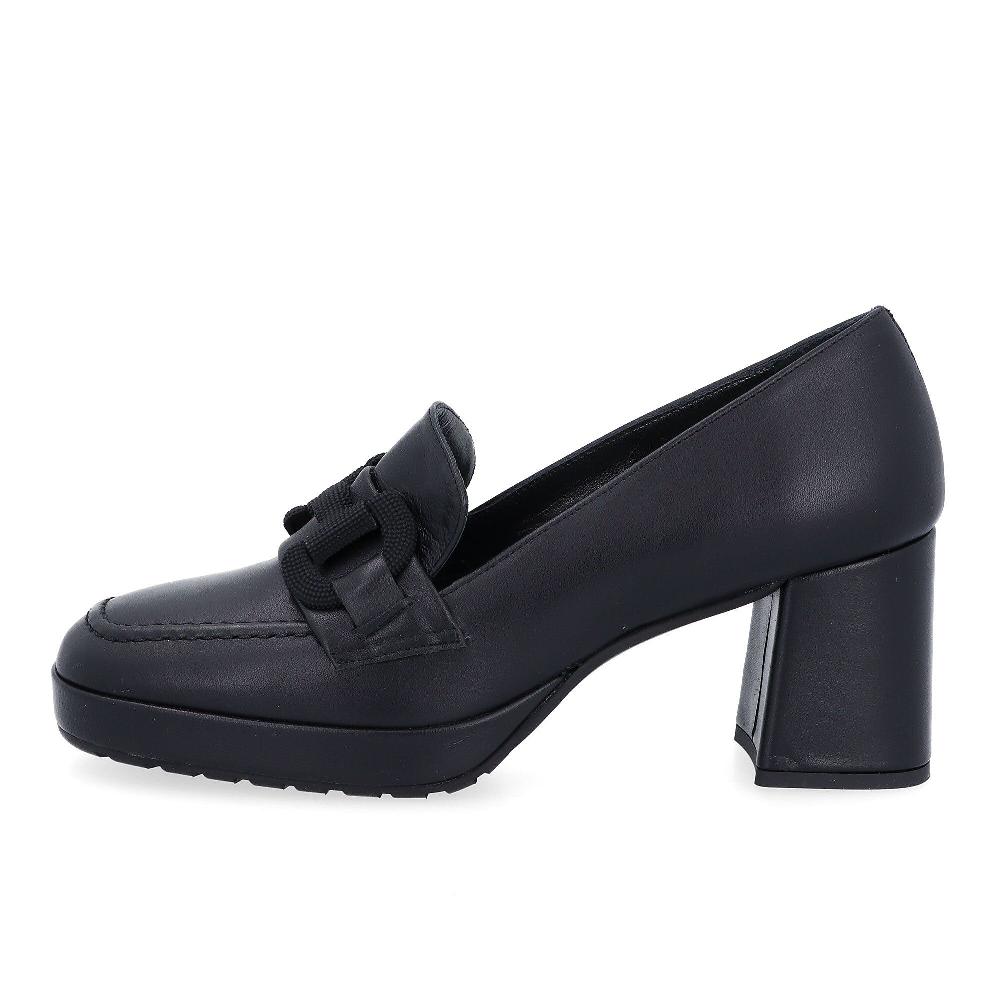 QVC Soffice Sogno Mocassini In Pelle Con Morsetto Tacco 7 Cm