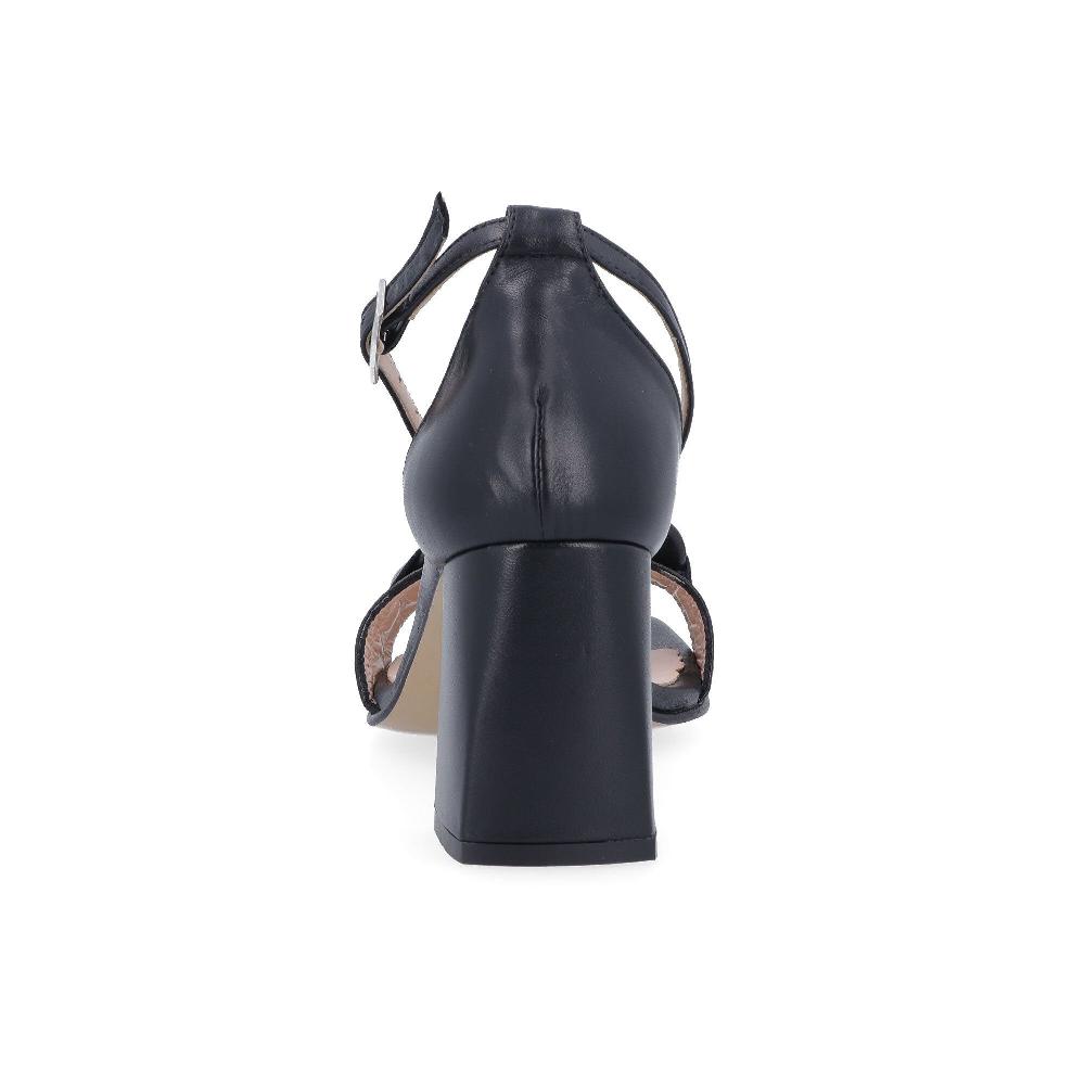 QVC Soffice Sogno Sandali In Pelle Con Catena E Tacco 8 Cm