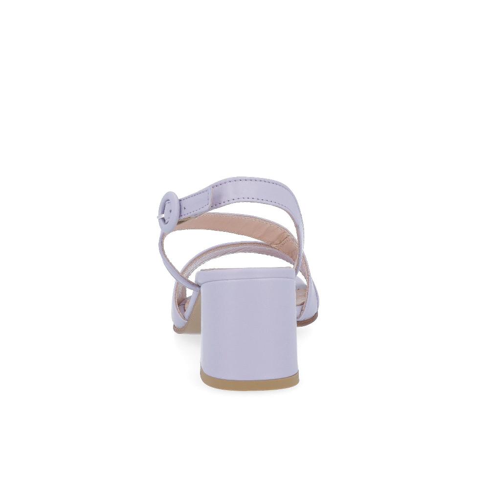 QVC Soffice Sogno Sandali In Pelle Con Fascia Trasversale Tacco 6cm