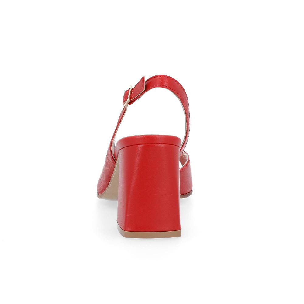 QVC Soffice Sogno Sandalo In Pelle Con Cinturino E Tacco 8 Cm