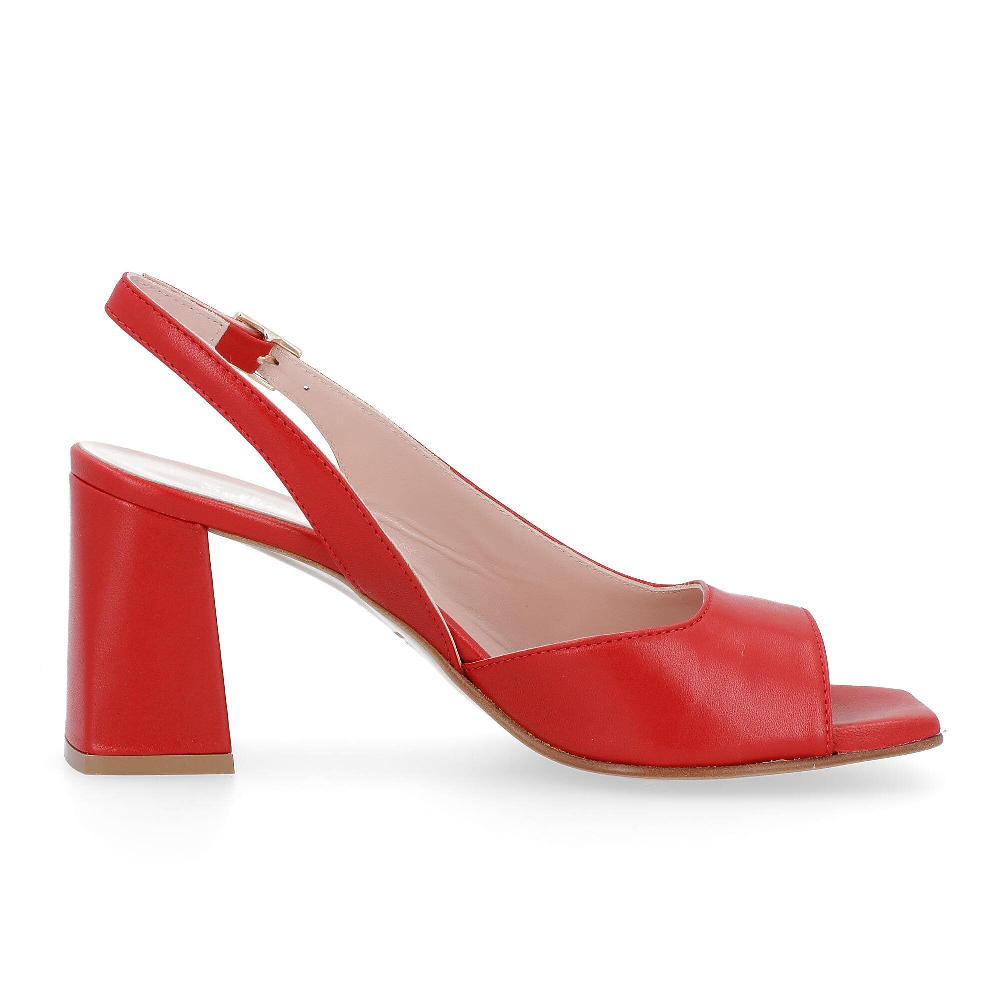 QVC Soffice Sogno Sandalo In Pelle Con Cinturino E Tacco 8 Cm