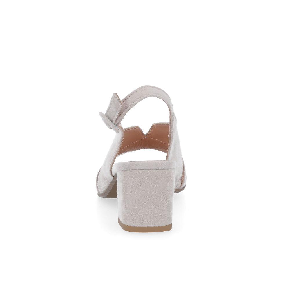 QVC Soffice Sogno Sandalo In Pelle Con Fasce Incrociate Tacco 6 5cm