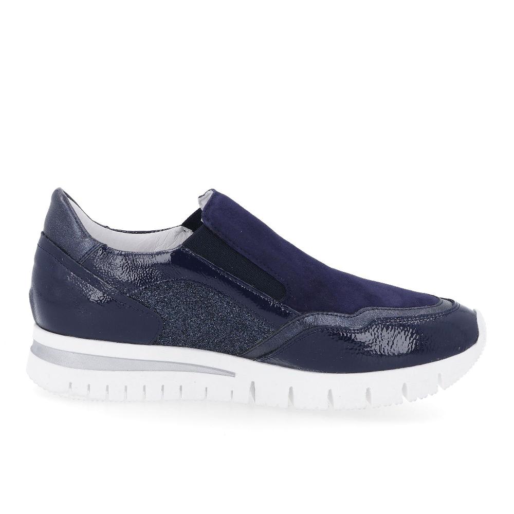 QVC Soffice Sogno Slip On In Pelle Inserti Elastici Zeppa 3cm