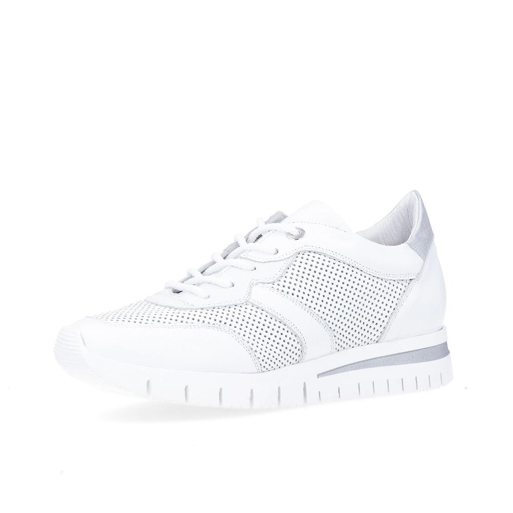 QVC Soffice Sogno Sneaker stringate in pelle traforata
