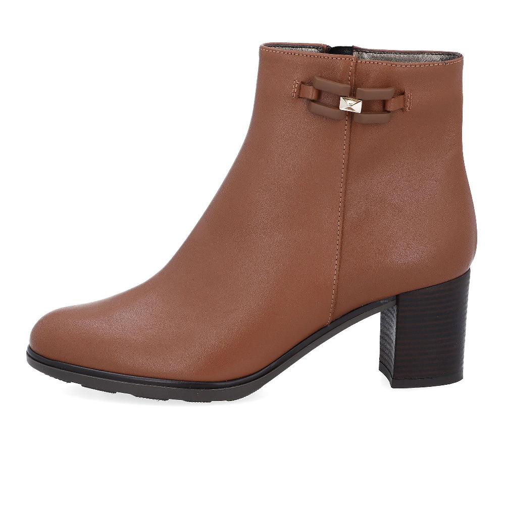 QVC Soffice Sogno Stivaletti In Pelle Con Tacco 5 Cm