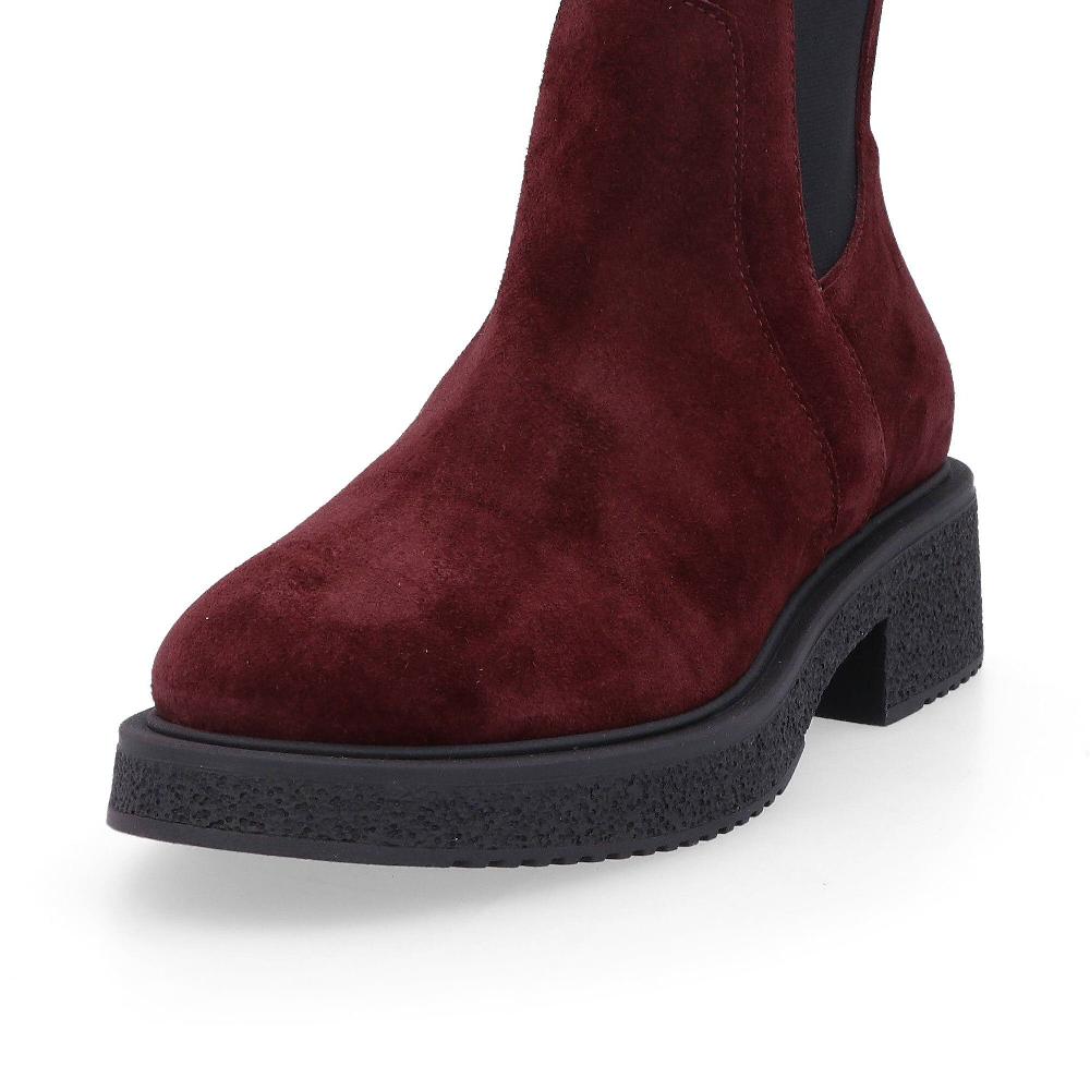 QVC Soffice Sogno Stivaletti In Pelle Con Zip E Maxi Elastico Tacco 4cm