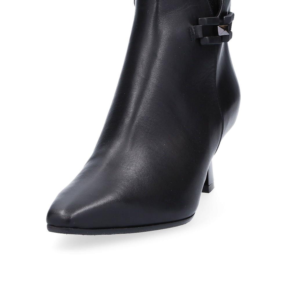 QVC Soffice Sogno Tronchetti In Pelle Con Tacco 6 Cm