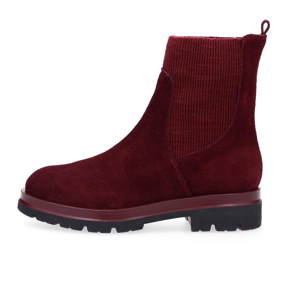 QVC Soffice Sogno Tronchetti In Pelle Inserto Elastico Tacco 4cm