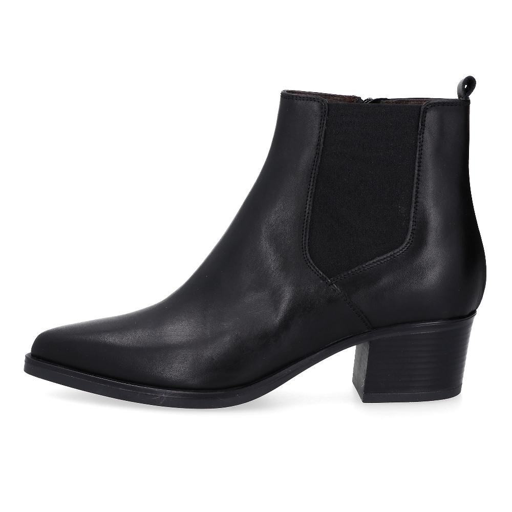 QVC Soffice Sogno Tronchetti Texani In Pelle Con Elastico E Tacco 5 Cm