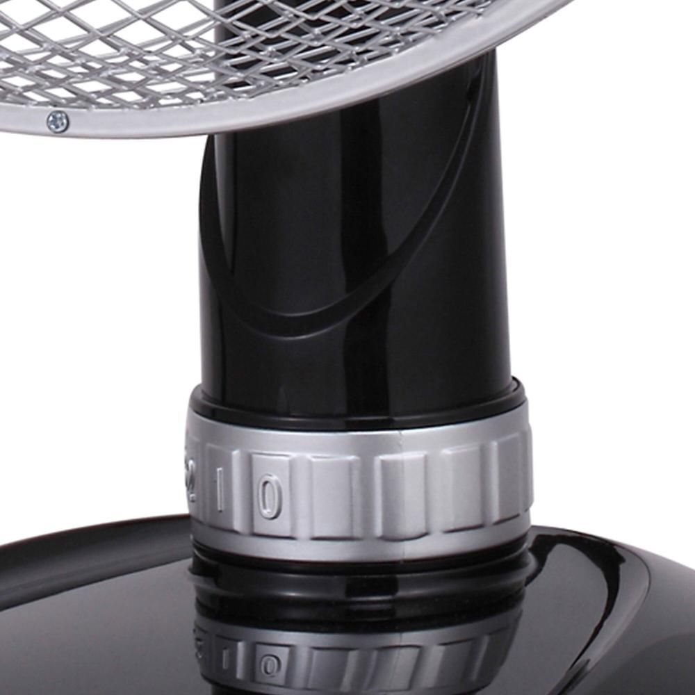 QVC Sonnenkönig Ventilatore "Black" Da Piedistallo O Da Tavolo