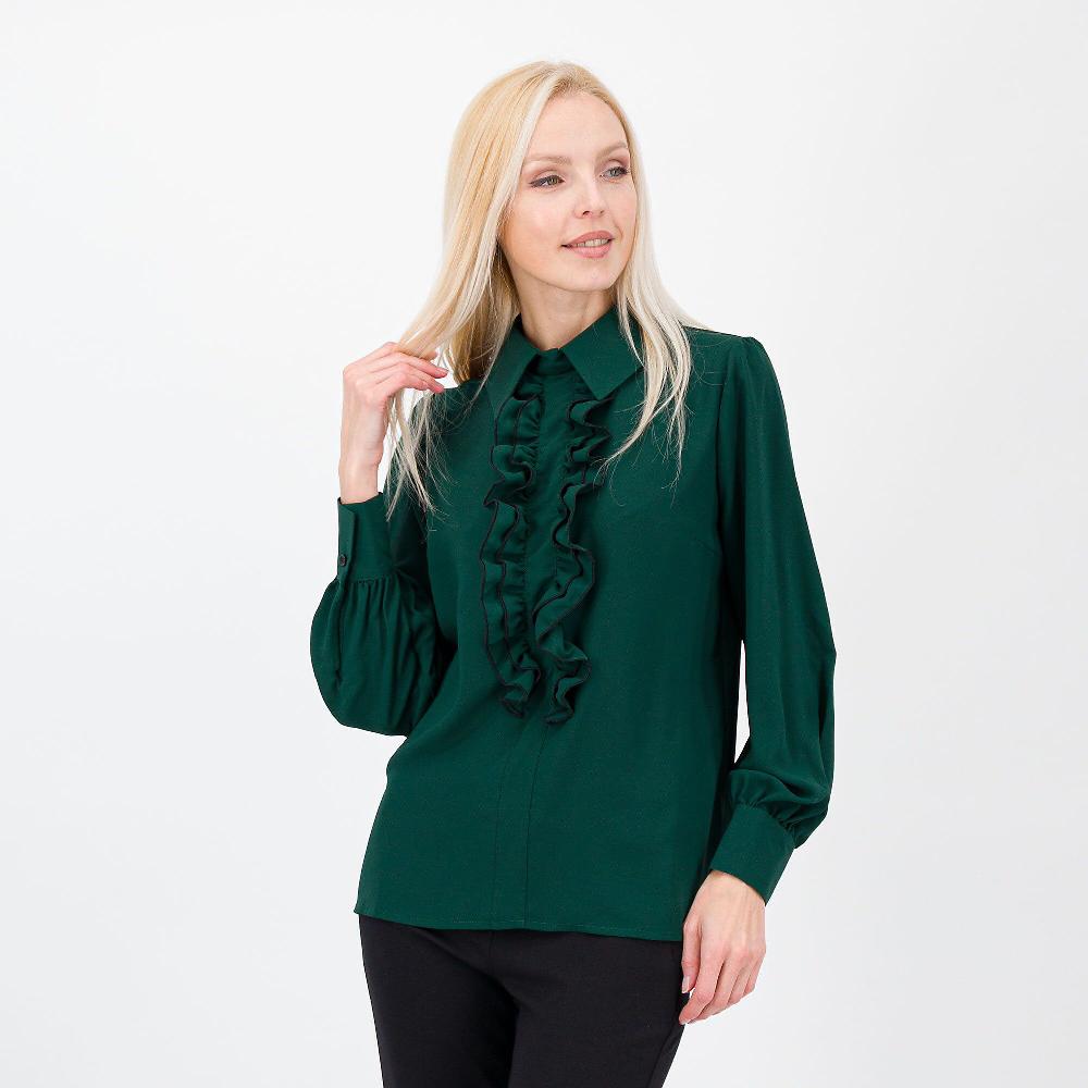 QVC SottoMarino Camicia con doppia rouche con filo a contrasto