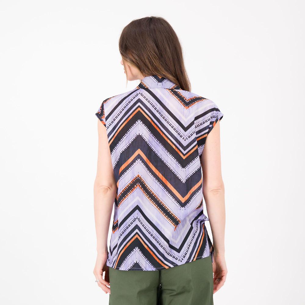 QVC SottoMarino Camicia In Mussola Di Cotone Fantasia