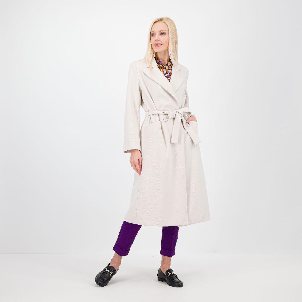 QVC SottoMarino Cappotto doppiopetto in panno morbido collo a lancia