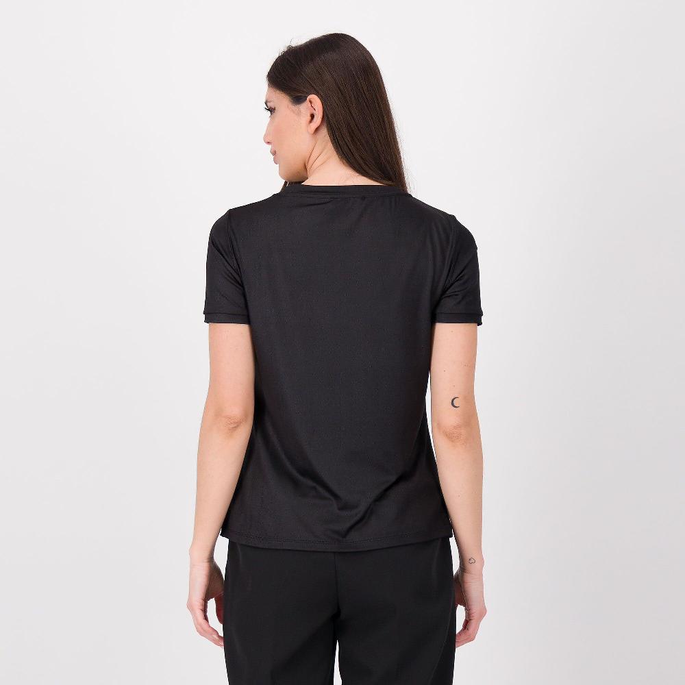 QVC SottoMarino Maglia A Manica Corta In Jersey Effetto Perlato