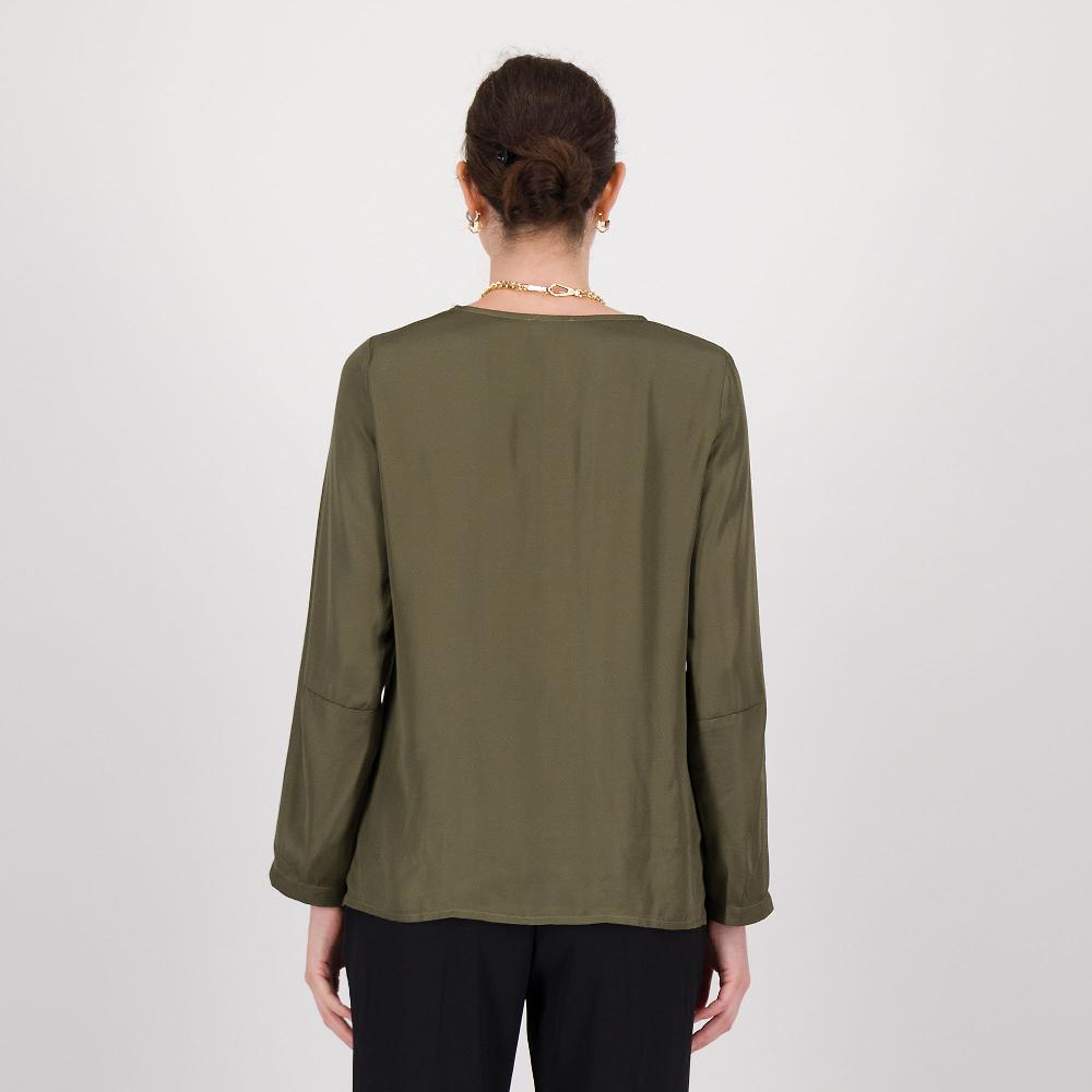 QVC SottoMarino Maglia Maniche Lunghe Con Scollo Barchetta E Spacchi