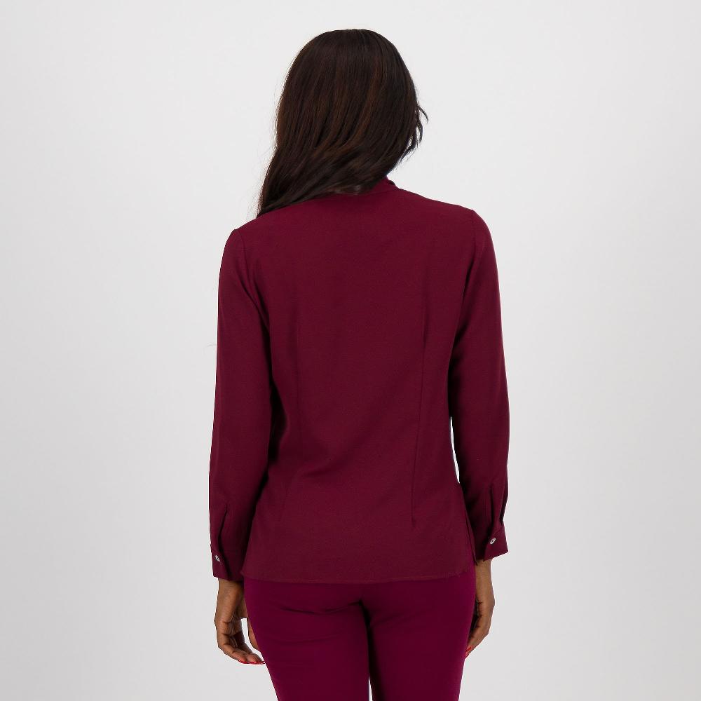 QVC SottoMarino Maglia Maniche Lunghe In Raso Opaco Con Cravattina