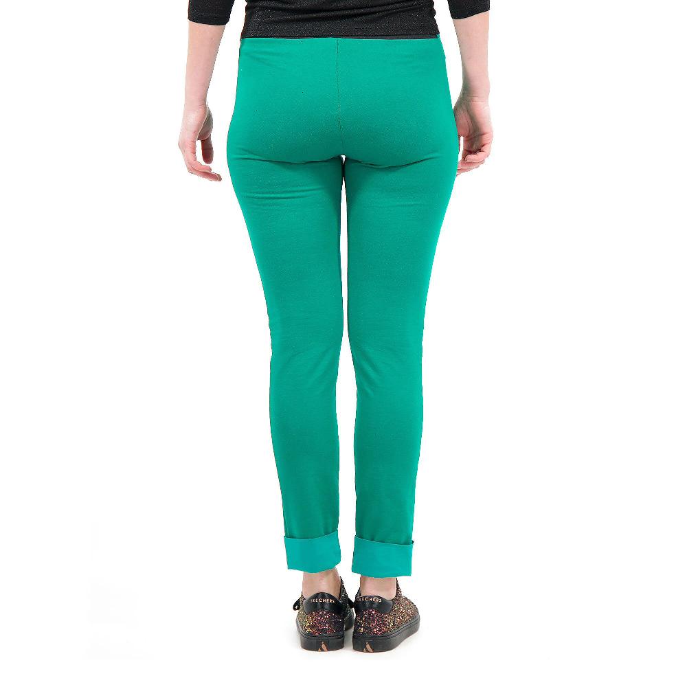 QVC SottoMarino Pantaloni A Sigaretta In Felpa Di Cotone