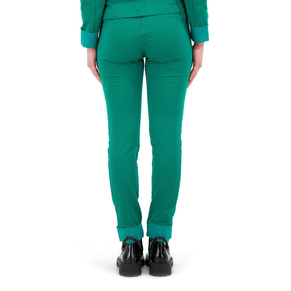 QVC SottoMarino Pantaloni A Sigaretta In Felpa Di Cotone