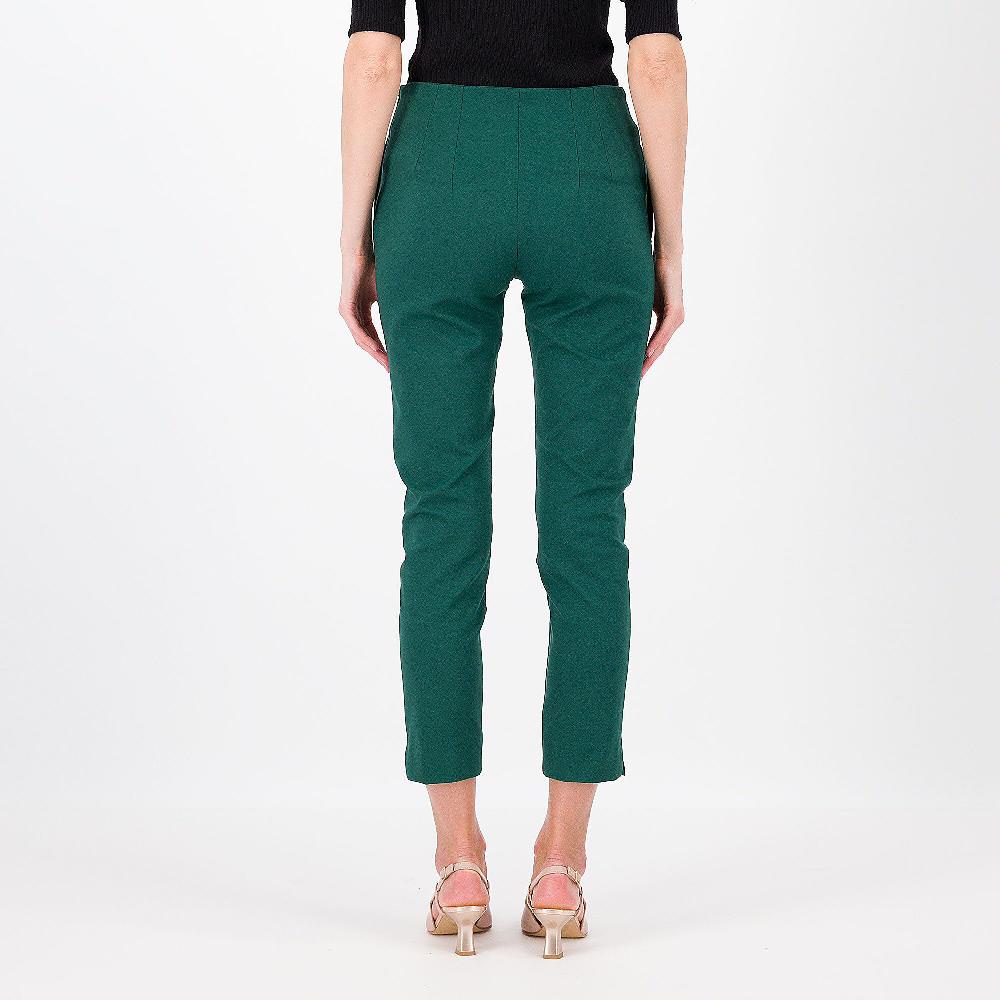 QVC SottoMarino Pantaloni A Sigaretta In Punto Milano Con Viscosa