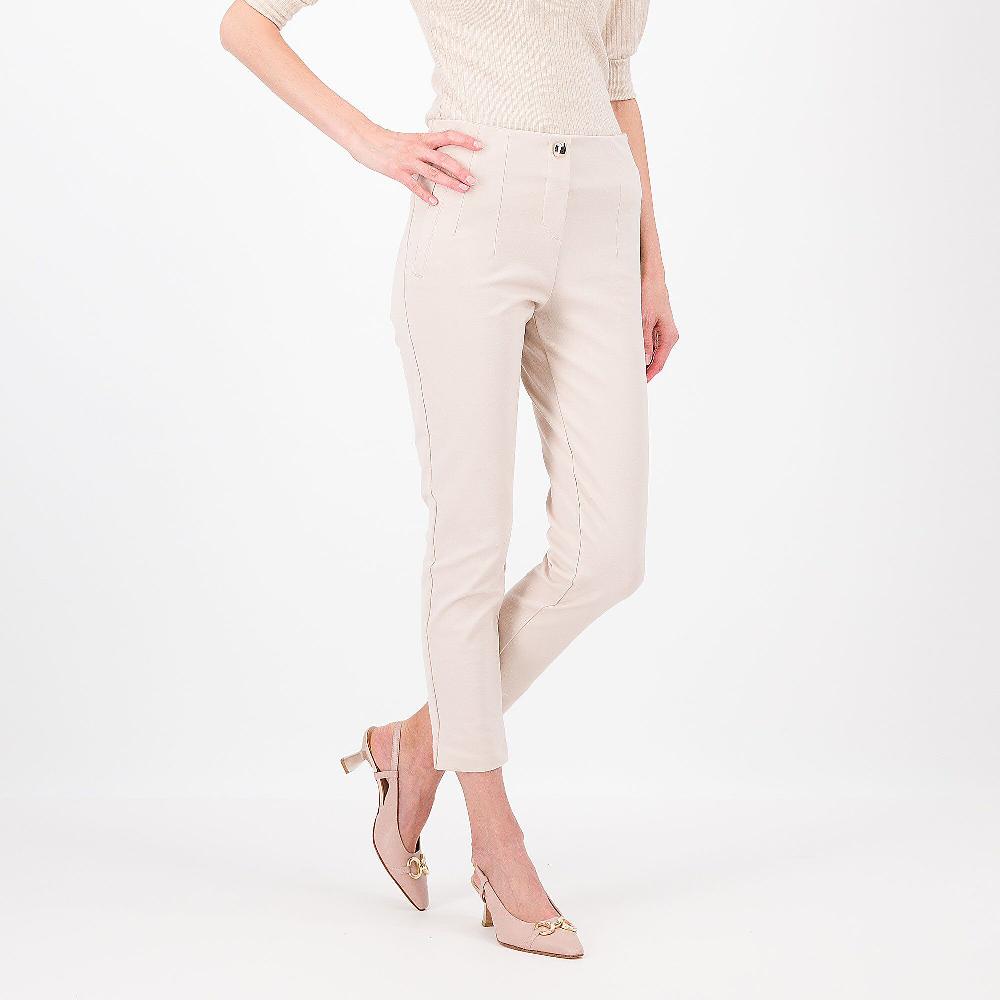 QVC SottoMarino Pantaloni a sigaretta in punto Milano con viscosa