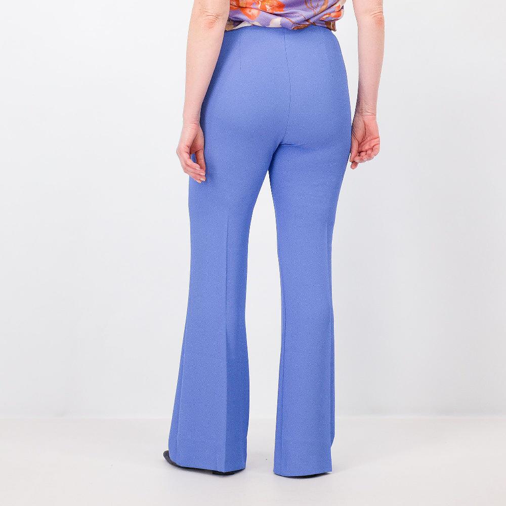 QVC SottoMarino Pantaloni A Zampa In Tessuto Fluido