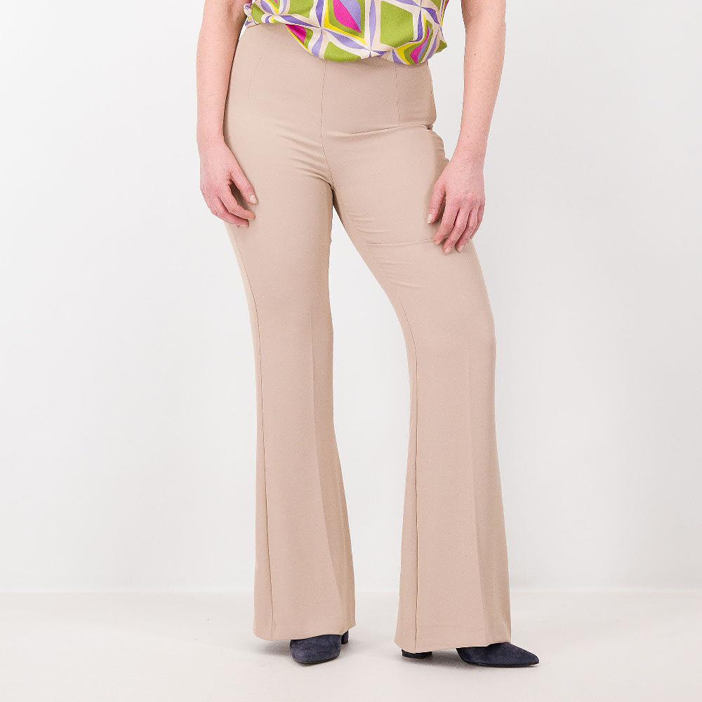 QVC SottoMarino Pantaloni a zampa in tessuto fluido