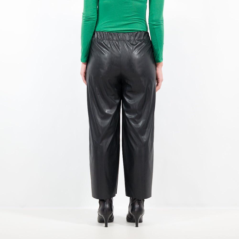 QVC SottoMarino Pantaloni Cropped In Tessuto Spalmato