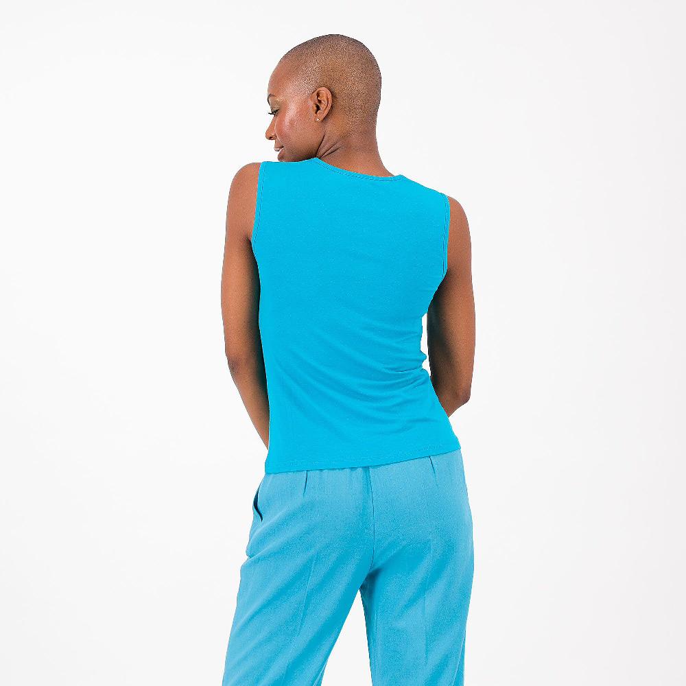 QVC SottoMarino Top In Jersey Di Viscosa Spalla Larga Made In Italy