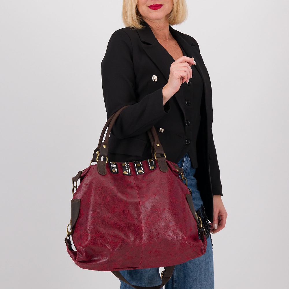 QVC Stefano Ghilardi Borsa A Mano Con Tracolla In Gro Removibile