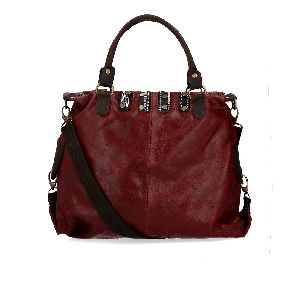 QVC Stefano Ghilardi Borsa a mano con tracolla in gro removibile