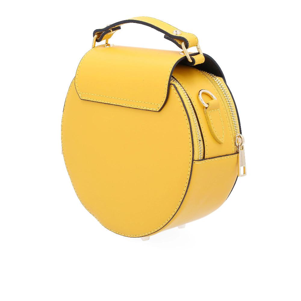 QVC Stefano Ghilardi Borsa A Mano Isa Studs In Pelle Con Patta E Borchie