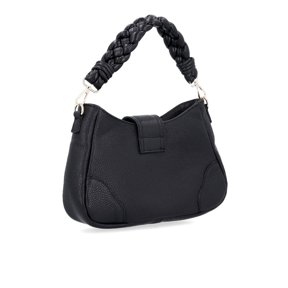 QVC Stefano Ghilardi Borsa In Pelle Con Inserti Patchwork E Applicazioni Gioiello