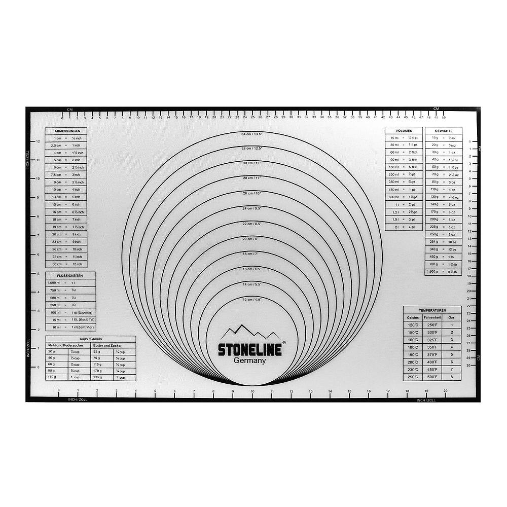 QVC Stoneline 3 Tappetini Riutilizzabili Da Forno In Silicone