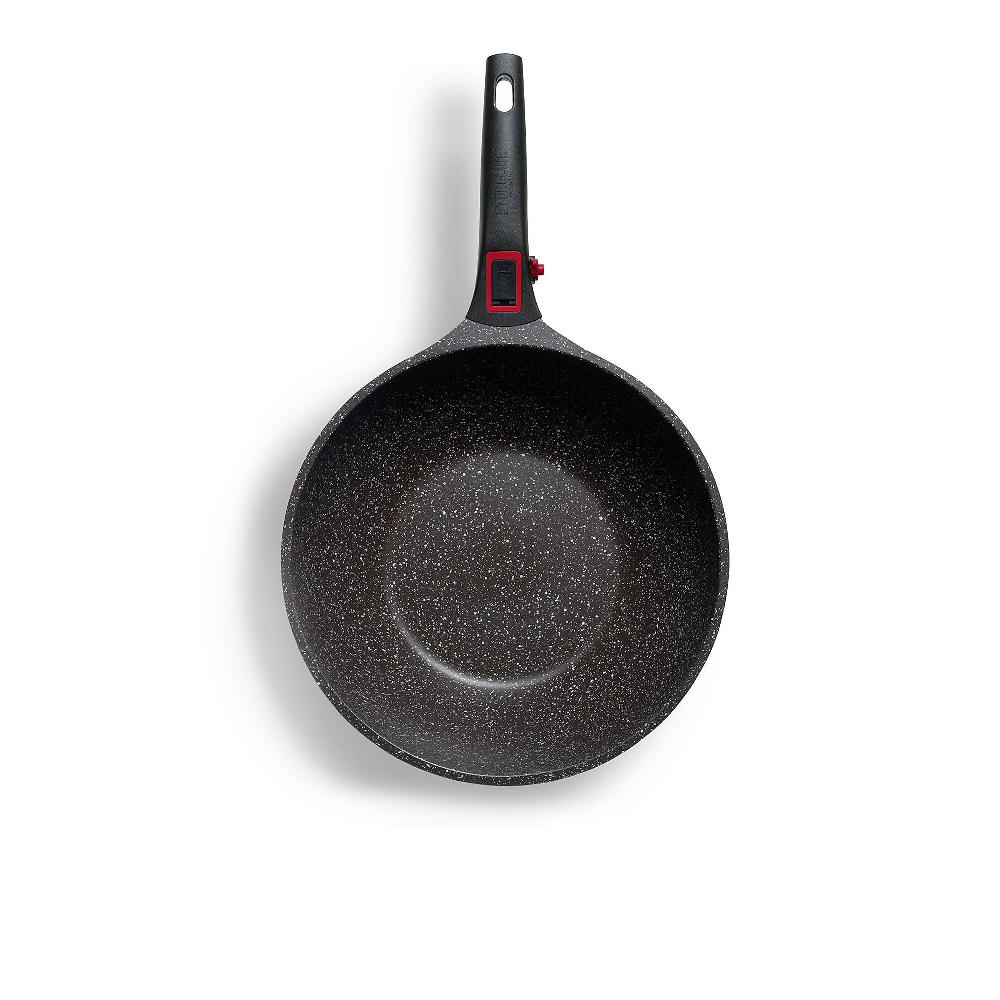 QVC Stoneline Immagination Plus Wok 30cm Con Manico Removibile