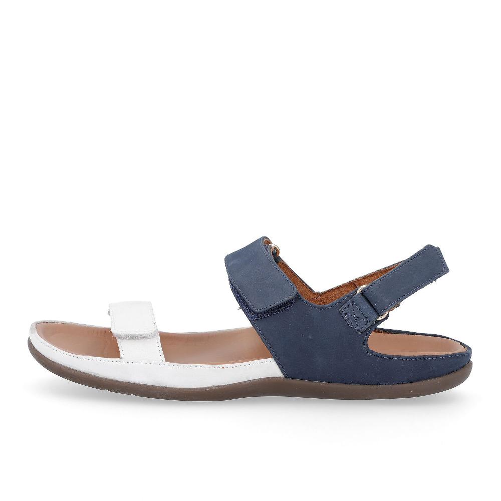 QVC Strive Footwear Sandali In Pelle Con Cinturini Con Velcro