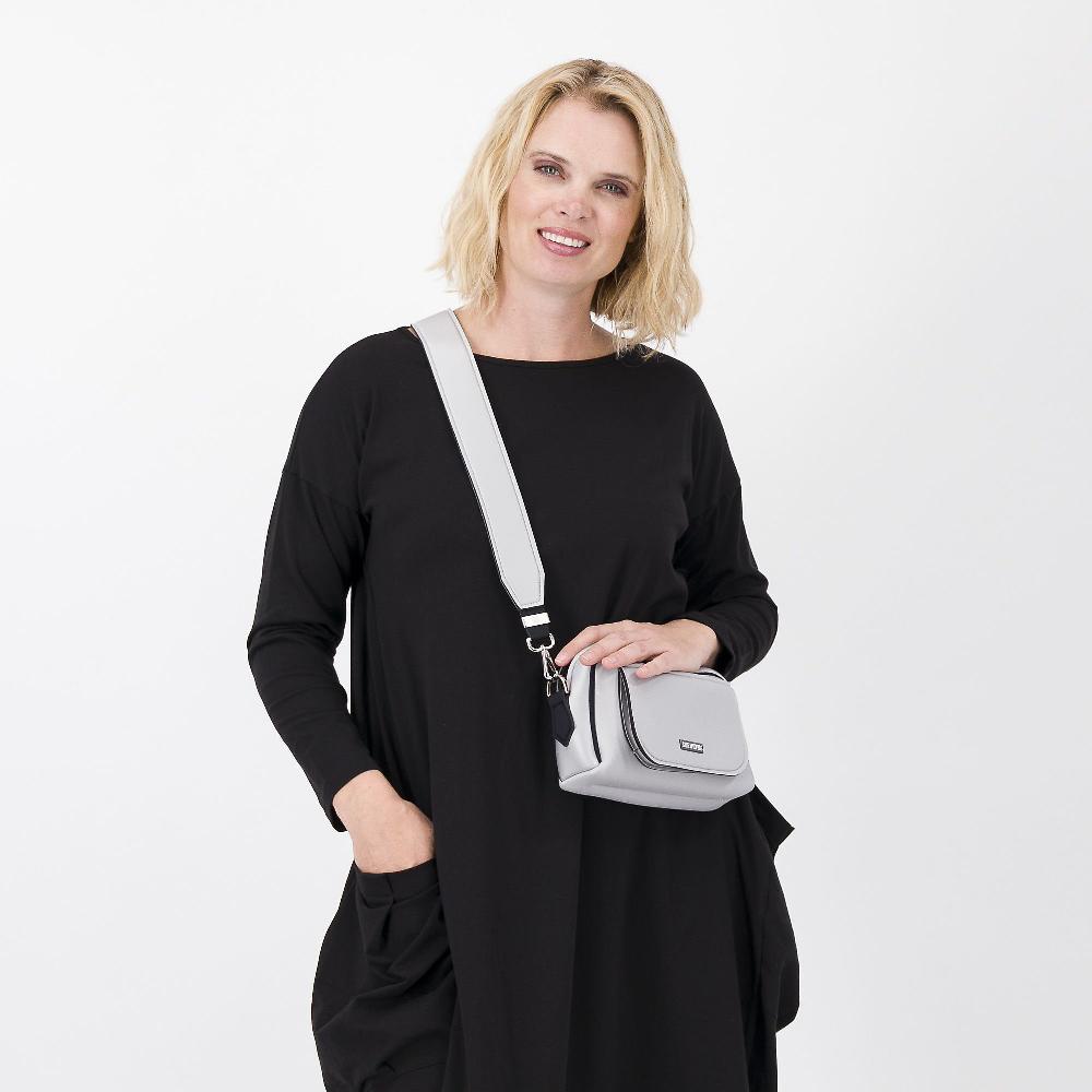 QVC Studio 19 Abito In Felpa Linea A Uovo Con Tasche
