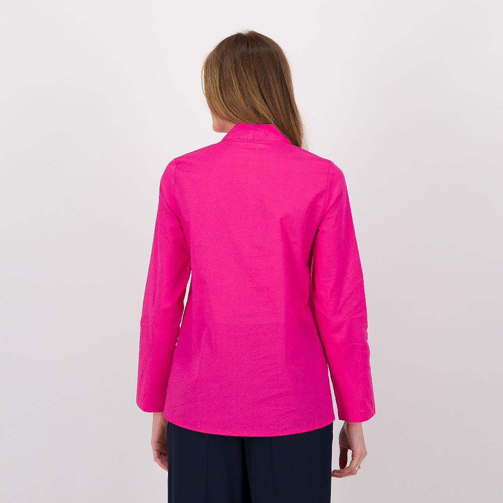 QVC Studio 19 Blusa In Mussola Di Cotone A Maniche Lunghe