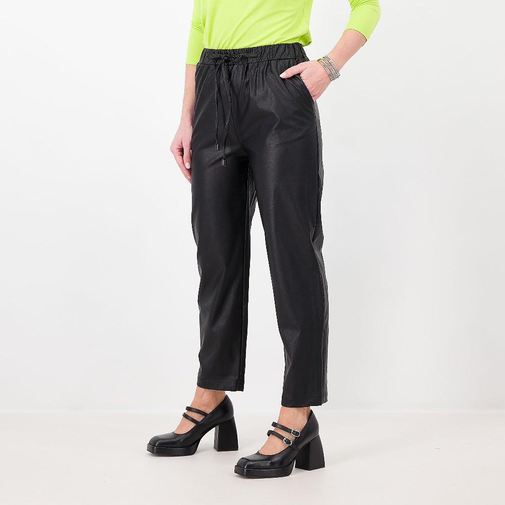 QVC Studio 19 Jogger in tessuto spalmato con viscosa