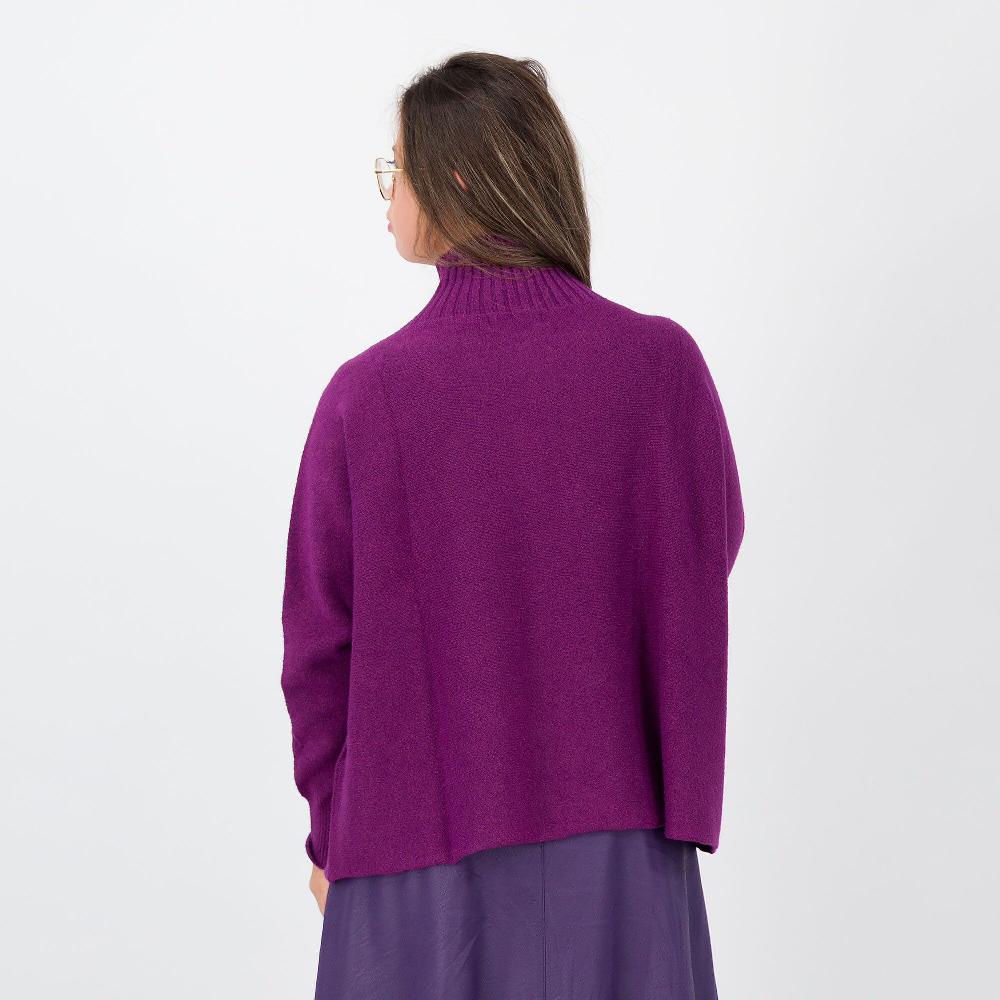 QVC Studio 19 Maglia A Scatola In Filato Misto Viscosa