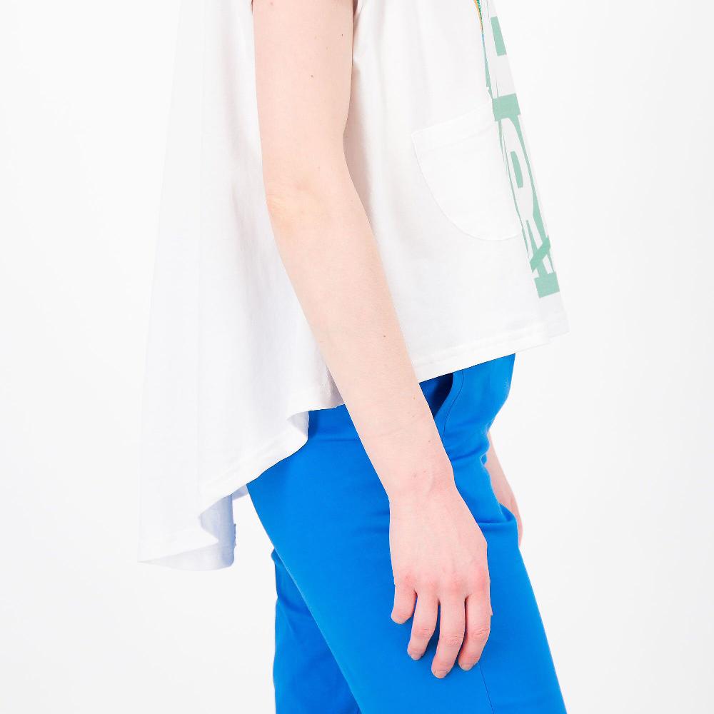 QVC Studio 19 Maglia Con Stampa In Jersey Di Cotone Stretch
