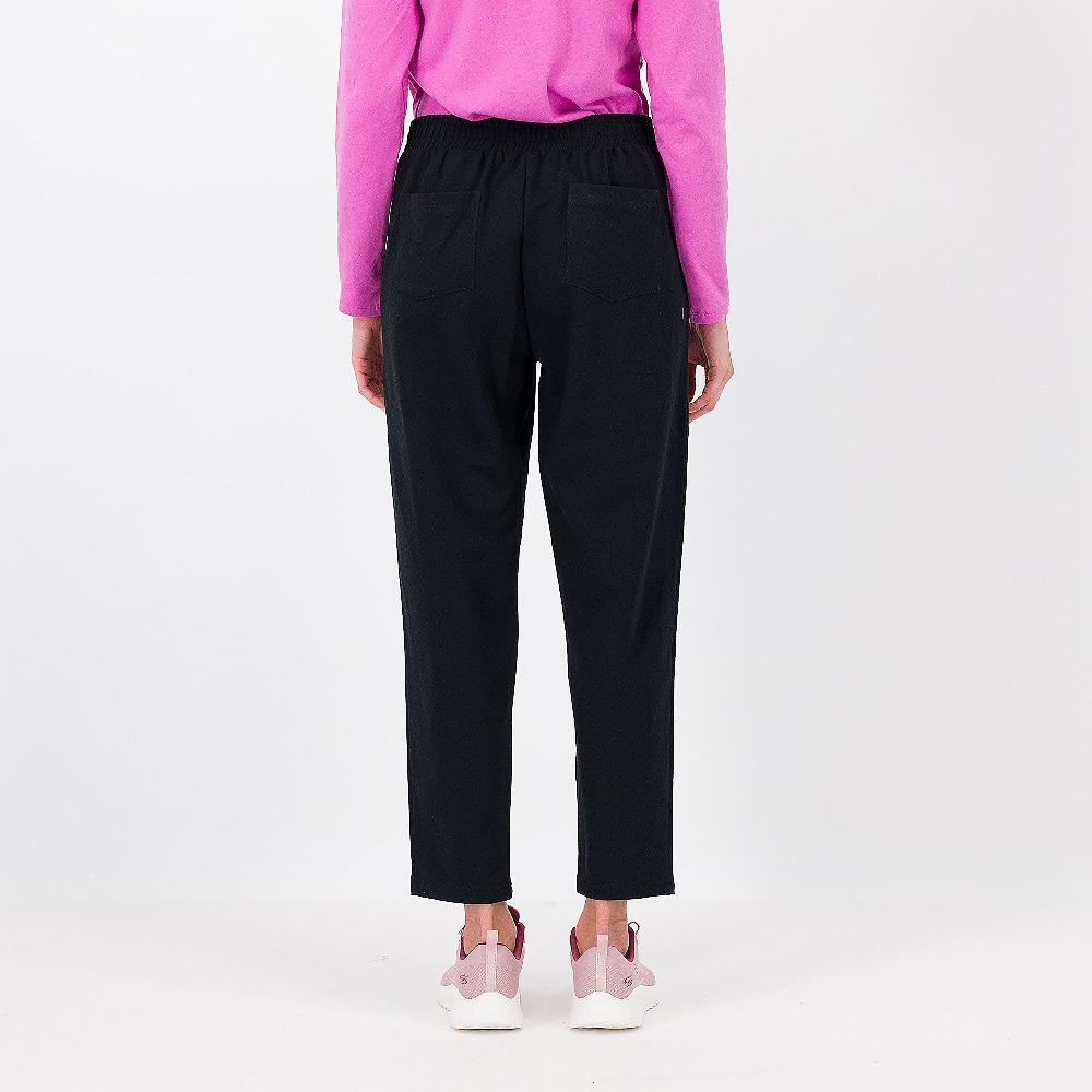 QVC Studio 19 Pantaloni A Carota In Felpa Con Pieghe E Coulisse
