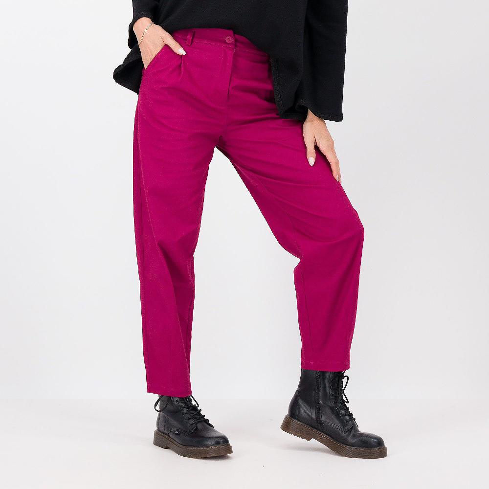 QVC Studio 19 Pantaloni balloon in gabardina di cotone