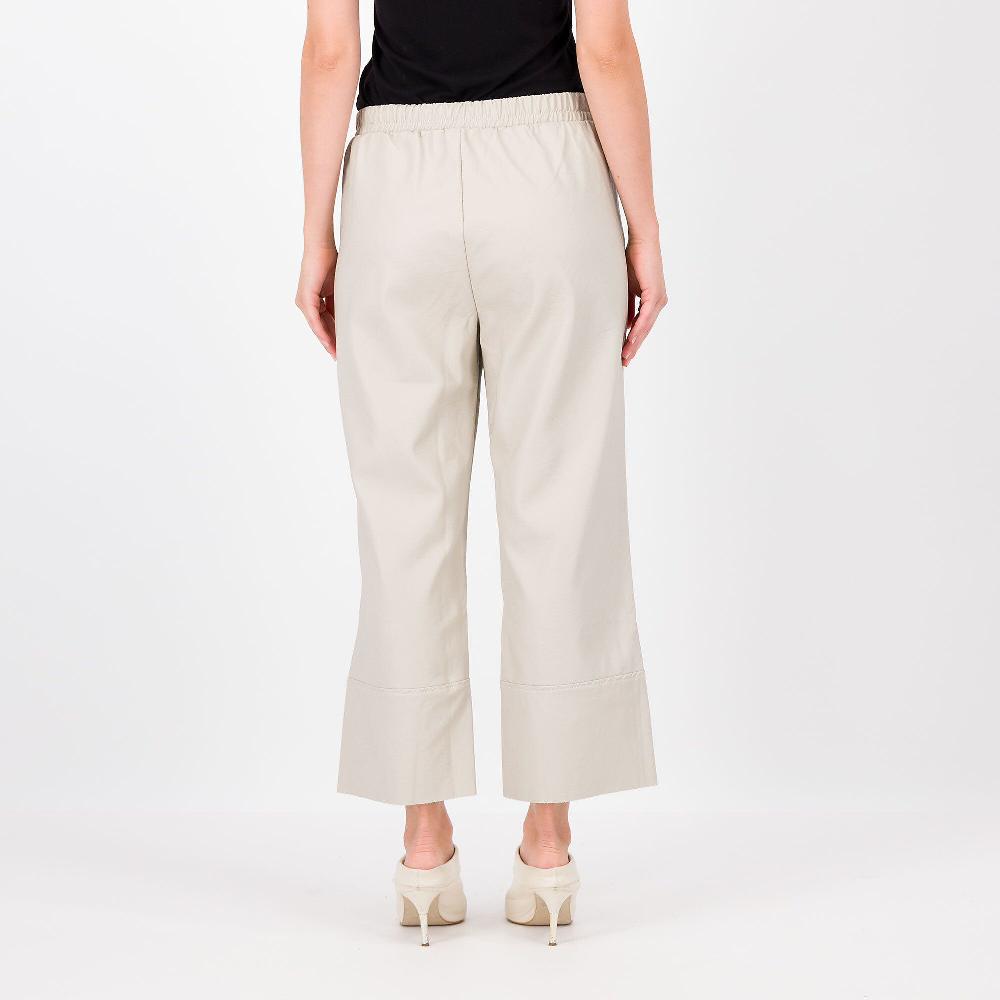 QVC Studio 19 Pantaloni Cropped In Tessuto Spalmato